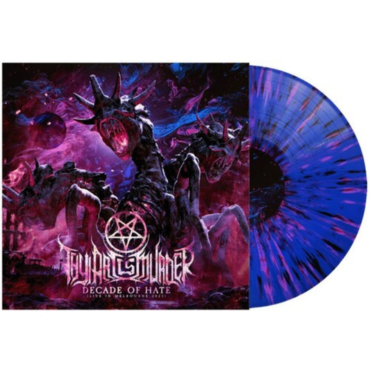 Thy Art Is Murder - Decade of Hate (Live in Melbourne 2023) - Blue W/ Black Pink Splatter - BeatRelease