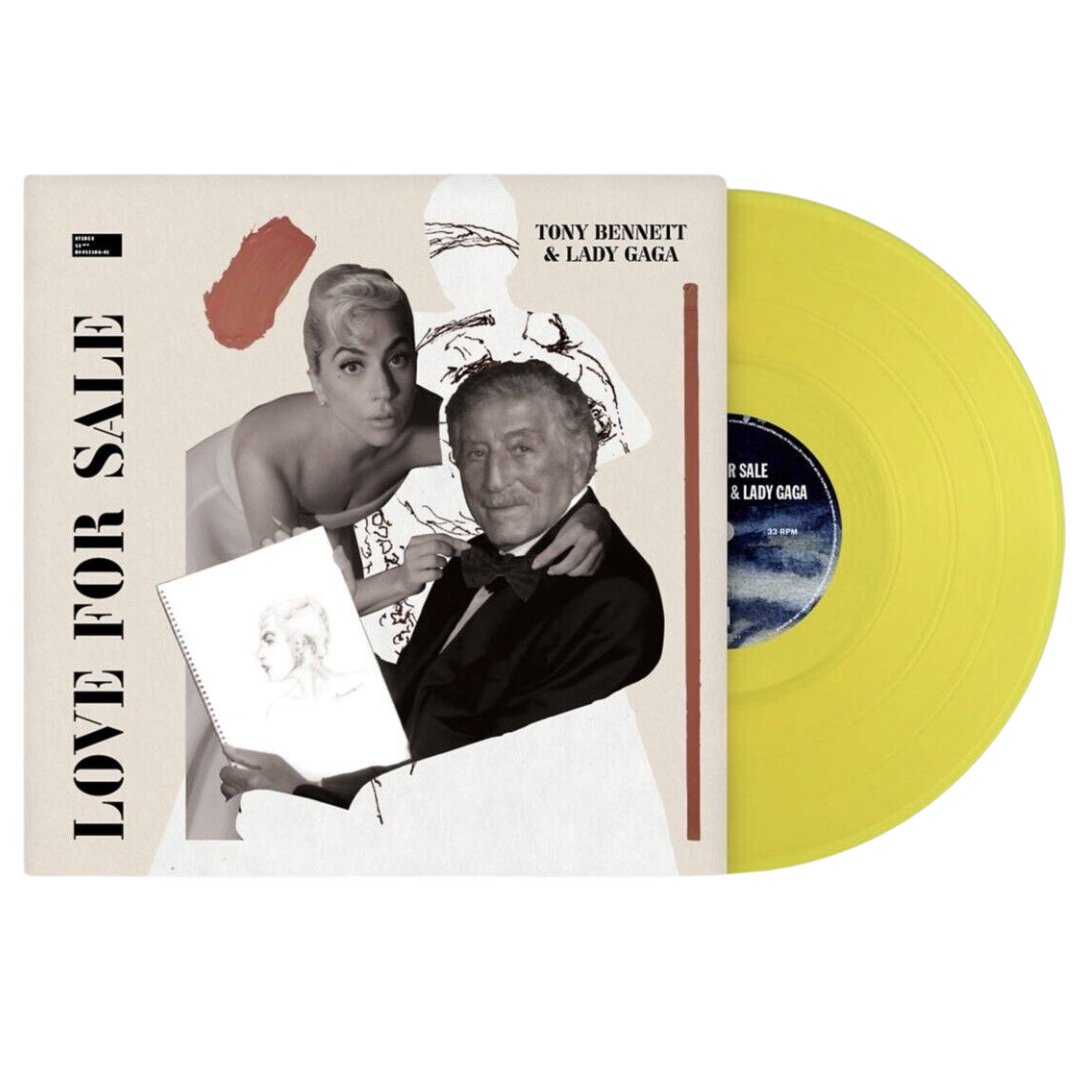 Tony Bennett & Lady Gaga - Love For Sale - Yellow Vinyl - BeatRelease