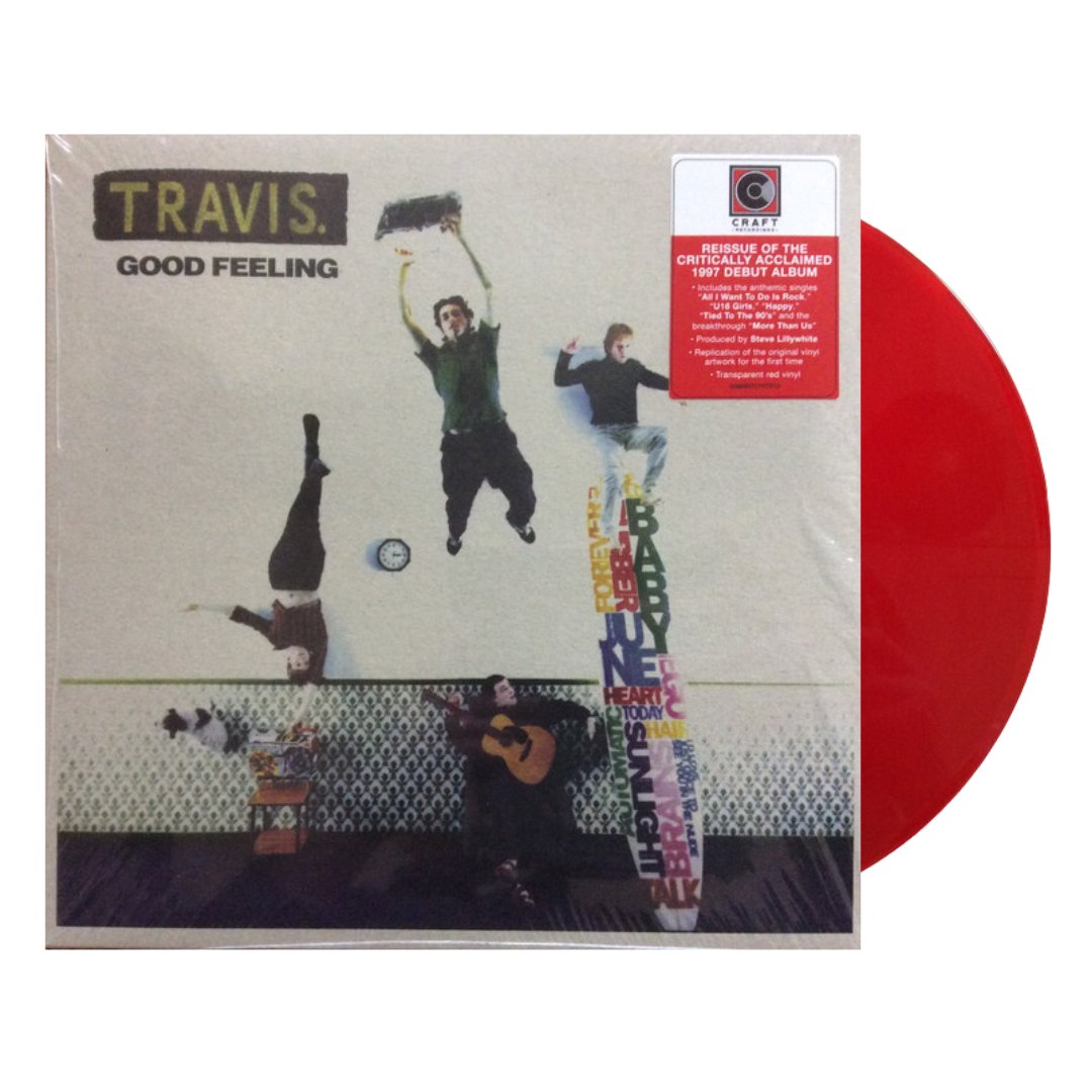 Travis - Good Feeling - Red Transparent - BeatRelease