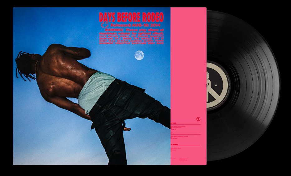 Travis Scott - DAYS BEFORE RODEO ALBUM - STANDARD VINYL - BeatRelease