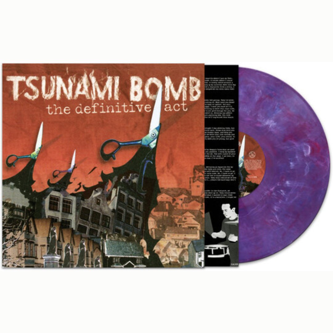 Tsunami Bomb - Definitive Act - Purple Marble Vinyl - BeatRelease