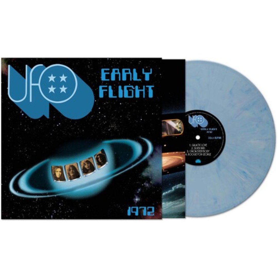 UFO - Early Flight 1972 - Blue Marble Vinyl - BeatRelease