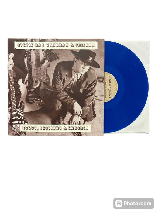 Vaughan, Stevie Ray & Friends - Solos Sessions & Encores - Blue - BeatRelease