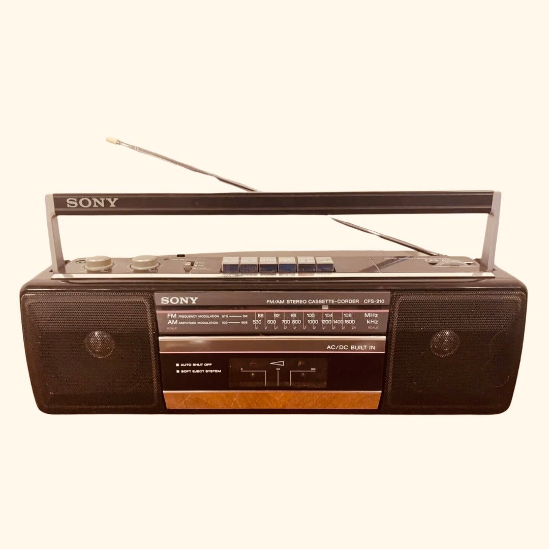 Vintage Sony CFS—210 - BeatRelease