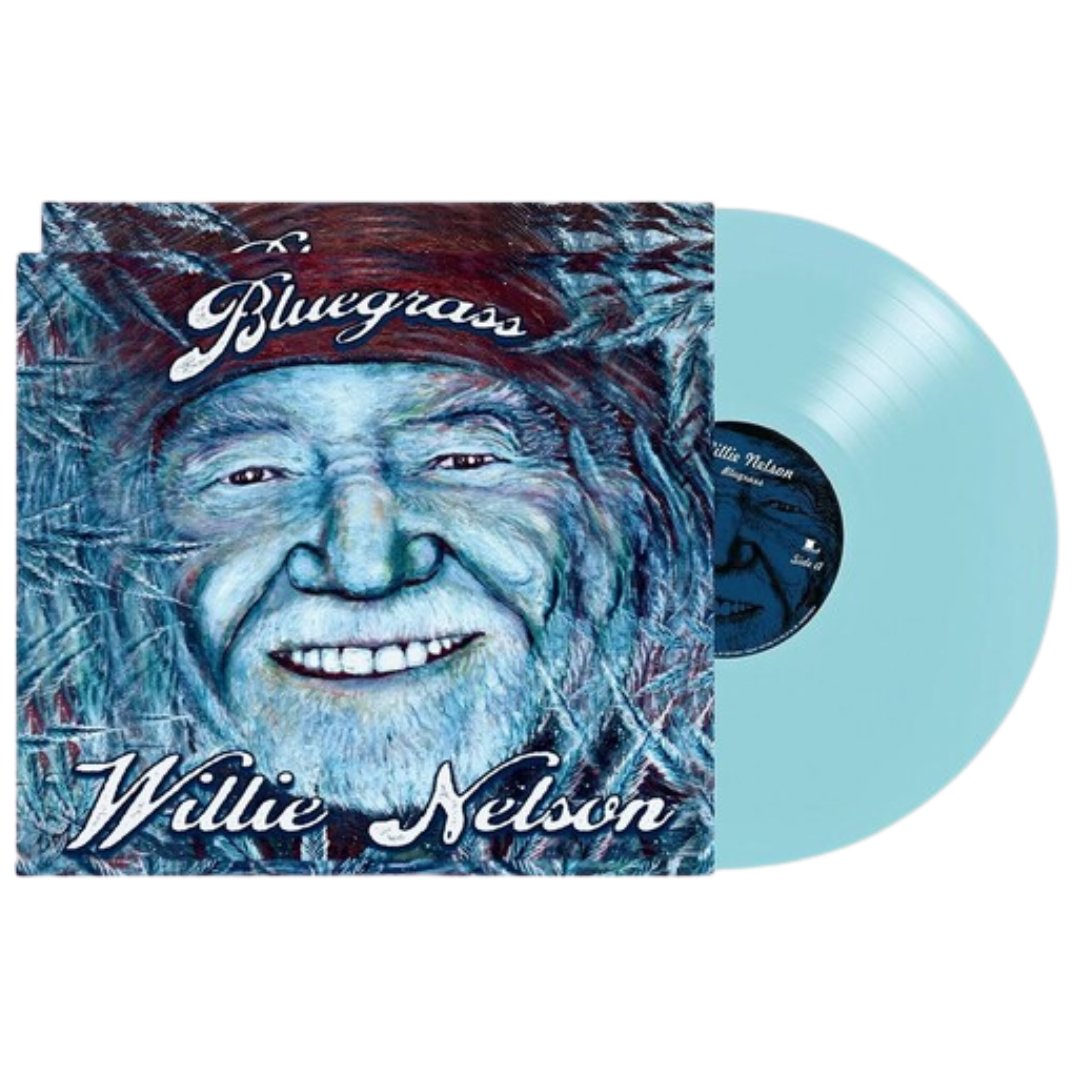 Willie Nelson - Bluegrass - Blue Vinyl. - BeatRelease