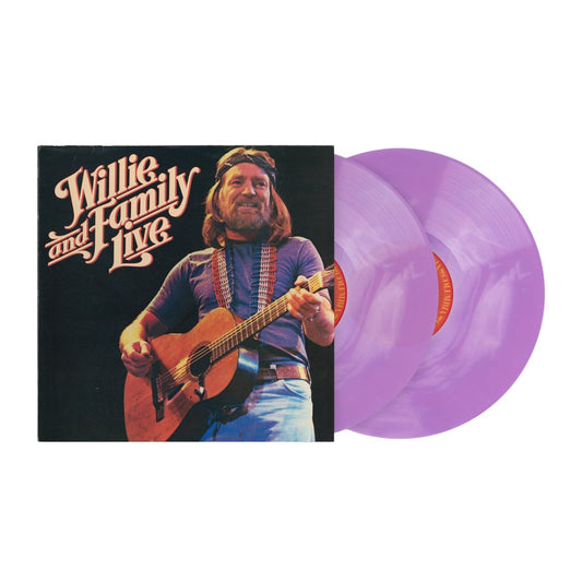 Willie Nelson - Willie and Family Live - Plum - Used - BeatRelease