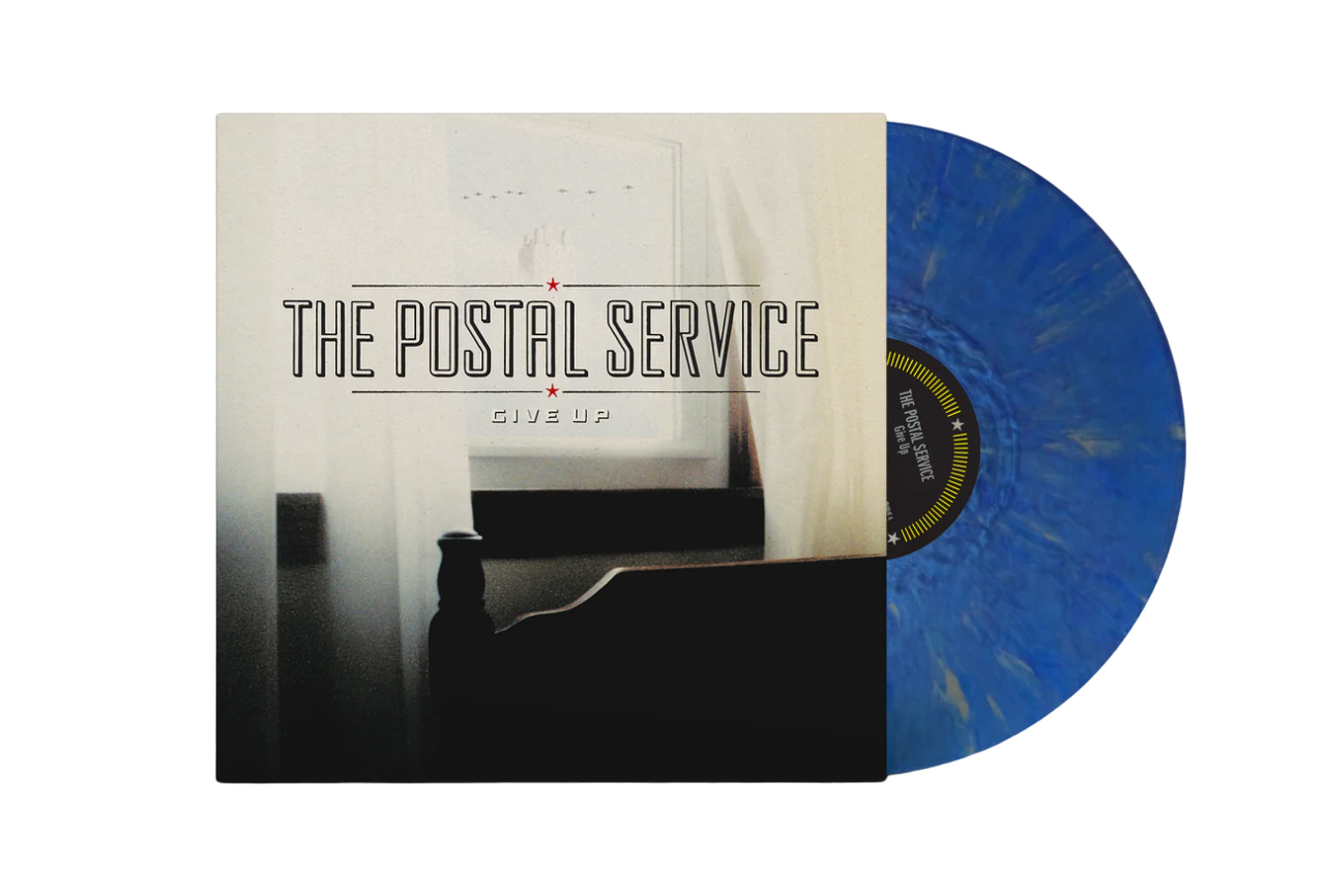 The Postal Service - Give Up - Blue Silver Vinyl